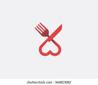 Simple vector logo in a modern style. My favorite cuisine.