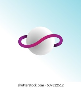 Simple vector logo in a modern style.