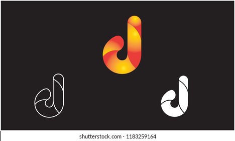 Simple vector logo for various companies or communities and easy to edit or customize