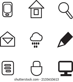 ilustración de icono de vector simple en fondo blanco.eps
