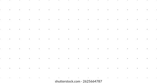 Simple vector minimal seamless pattern. Subtle geometric texture with small circles, points, tiny dots in regular grid. Gray and white minimalist background. Repeated geo design for decor, wallpaper