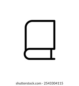 simple vector notebook vector icon