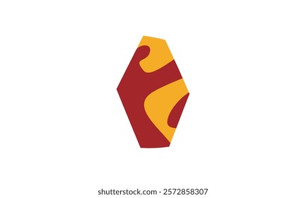 Simple vector number, lunar new year concept, red and gold isolated on white background, template number 0, zero ,nul