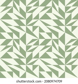 Simple vector pattern. Abstract geometric seamless background. Texture made of triangles.