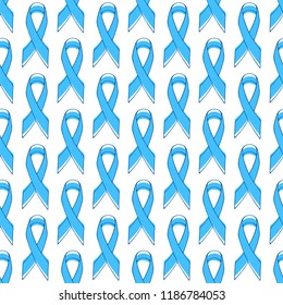 Simple vector pattern with blue ribbons.