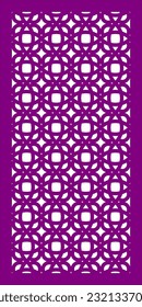 Simple Vector Pattern for CNC Laser Cutting, Decoration, and Ornament 