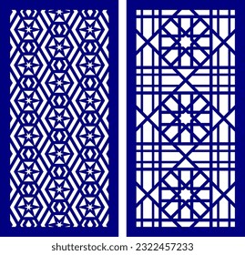 Simple Vector Pattern for CNC Laser Cutting, Decoration, and Ornament