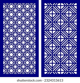 Simple Vector Pattern for CNC Laser Cutting, Decoration, and Ornament