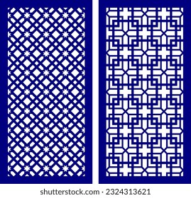 Simple Vector Pattern for CNC Laser Cutting, Decoration, and Ornament