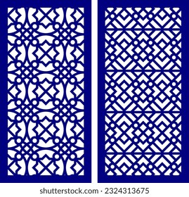 Simple Vector Pattern for CNC Laser Cutting, Decoration, and Ornament