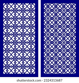Simple Vector Pattern for CNC Laser Cutting, Decoration, and Ornament