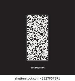 Simple Vector Pattern for CNC Laser Cutting, Decoration, and Ornament