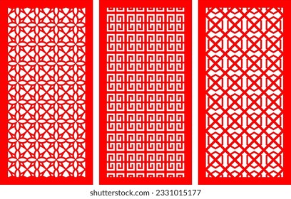 Simple Vector Pattern for CNC Laser Cutting, Decoration, and Ornament