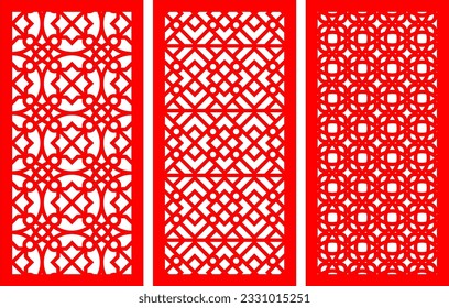 Simple Vector Pattern for CNC Laser Cutting, Decoration, and Ornament