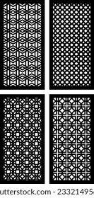 Simple Vector Pattern for CNC Laser Cutting, Decoration, and Ornament