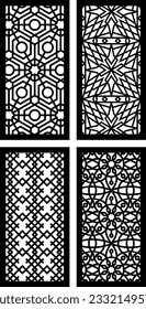 Simple Vector Pattern for CNC Laser Cutting, Decoration, and Ornament