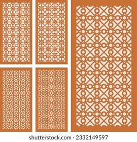Simple Vector Pattern for CNC Laser Cutting, Decoration, and Ornament