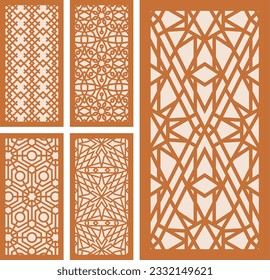 Simple Vector Pattern for CNC Laser Cutting, Decoration, and Ornament