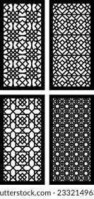 Simple Vector Pattern for CNC Laser Cutting, Decoration, and Ornament