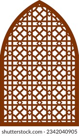 Simple Vector Pattern for CNC Laser Cutting, Decoration, and Ornament