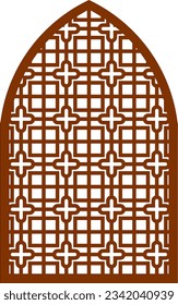 Simple Vector Pattern for CNC Laser Cutting, Decoration, and Ornament