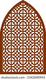 Simple Vector Pattern for CNC Laser Cutting, Decoration, and Ornament