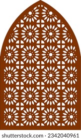 Simple Vector Pattern for CNC Laser Cutting, Decoration, and Ornament