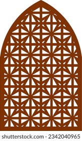 Simple Vector Pattern for CNC Laser Cutting, Decoration, and Ornament