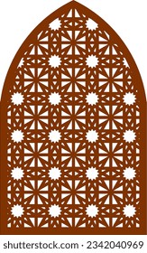 Simple Vector Pattern for CNC Laser Cutting, Decoration, and Ornament