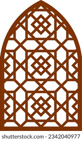 Simple Vector Pattern for CNC Laser Cutting, Decoration, and Ornament