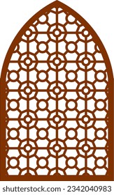 Simple Vector Pattern for CNC Laser Cutting, Decoration, and Ornament