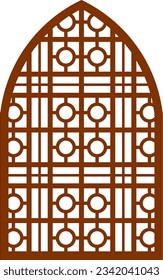 Simple Vector Pattern for CNC Laser Cutting, Decoration, and Ornament