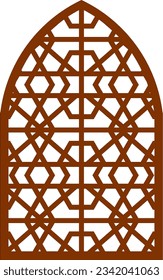 Simple Vector Pattern for CNC Laser Cutting, Decoration, and Ornament
