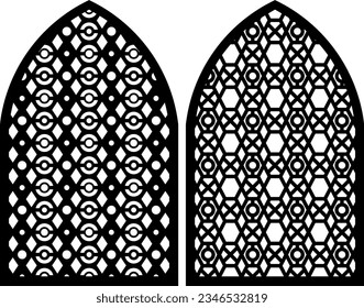 Simple Vector Pattern for CNC Laser Cutting, Decoration, and Ornament