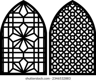 Simple Vector Pattern for CNC Laser Cutting, Decoration, and Ornament