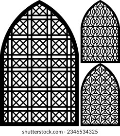 Simple Vector Pattern for CNC Laser Cutting, Decoration, and Ornament