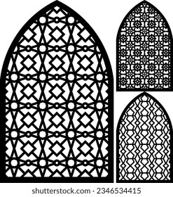 Simple Vector Pattern for CNC Laser Cutting, Decoration, and Ornament