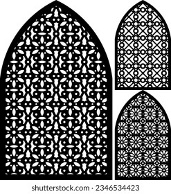 Simple Vector Pattern for CNC Laser Cutting, Decoration, and Ornament