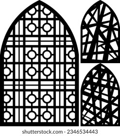 Simple Vector Pattern for CNC Laser Cutting, Decoration, and Ornament