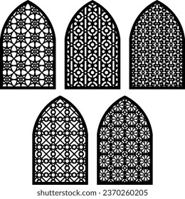 Simple Vector Pattern for CNC Laser Cutting, Decoration, and Ornament