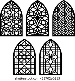 Simple Vector Pattern for CNC Laser Cutting, Decoration, and Ornament