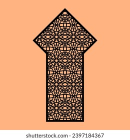 Simple Vector Pattern for CNC Laser Cutting, Decoration, and Ornament