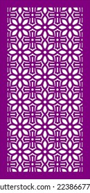 Simple Vector Pattern fot Laser Cutting, Decoration, and Ornament