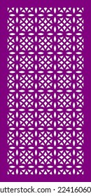 Simple Vector Pattern fot Laser Cutting, Decoration, and Ornament