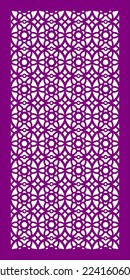 Simple Vector Pattern fot Laser Cutting, Decoration, and Ornament