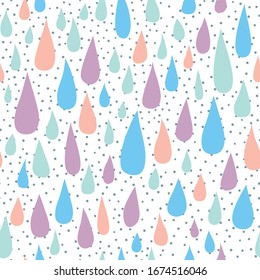 Simple vector pattern in pastel colors. Great for children's textiles, prints, web pages and other surfaces.