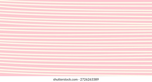 Patrón de rayas crema de Vector rosa simple con líneas abstractas y Horizontales, retro, arte, diseño para decoración, diseño temático de viajes de verano, tela textil, decoración de la cocina bg.