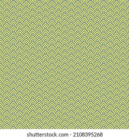 simple vector pixel art blue and yellow seamless pattern of minimalistic geometric scaly rhombus pattern in japanese style
