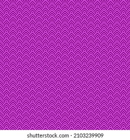 simple vector pixel art violet and pink seamless pattern of minimalistic geometric scaly rhombus pattern in japanese style
