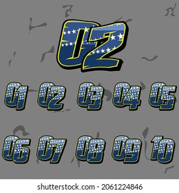 Número de inicio simple de ramas vectoriales